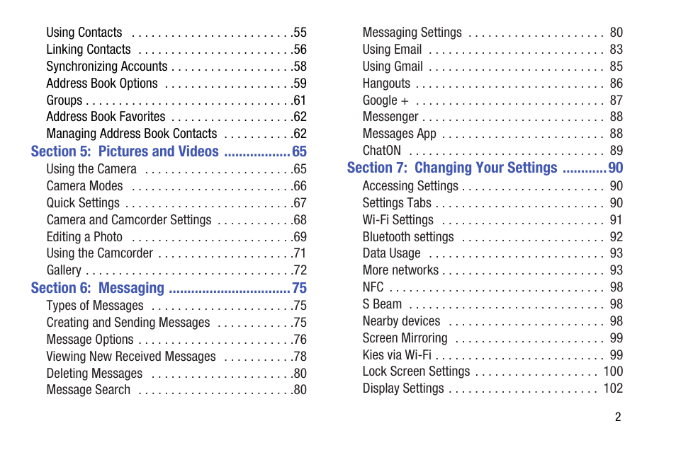 Samsung SGH-I527ZKBATT User Manual | Page 9 / 237