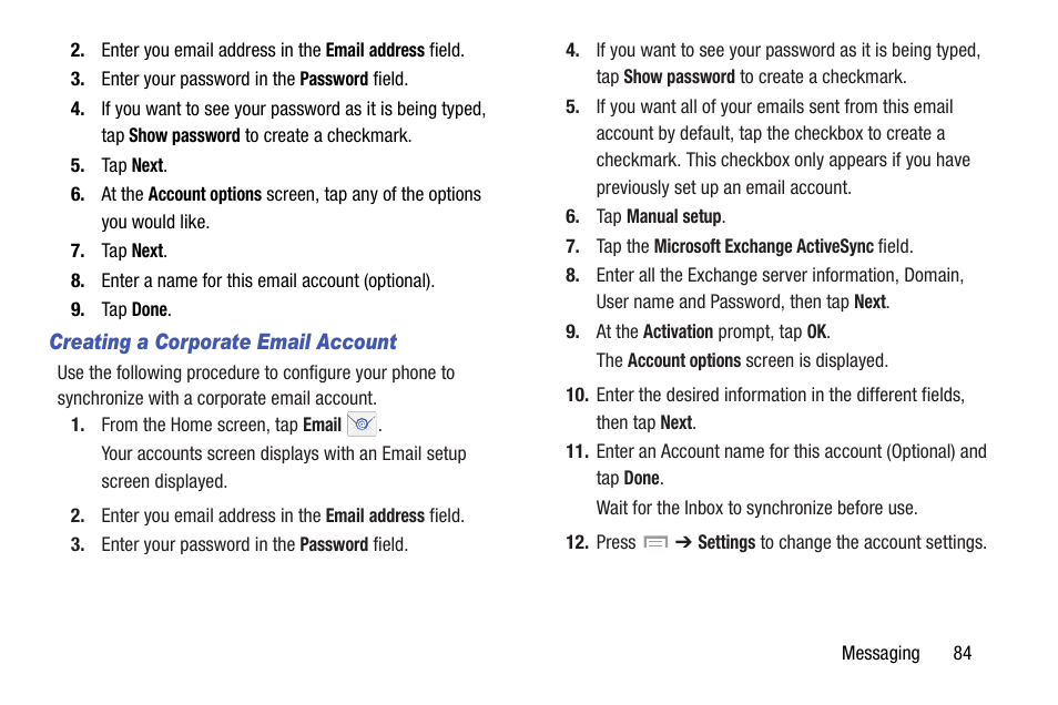 Samsung SGH-I527ZKBATT User Manual | Page 91 / 237