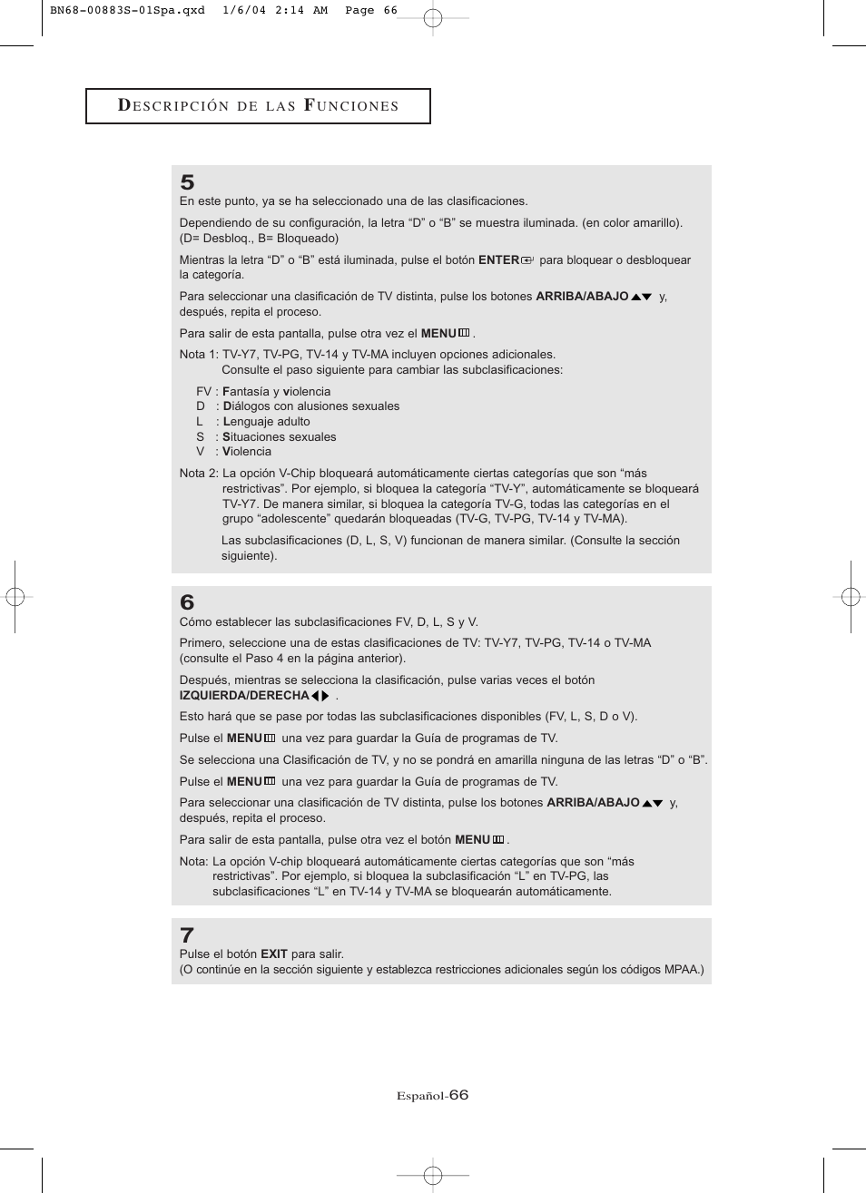 Samsung LNR238WXCX-XAA User Manual | Page 243 / 258