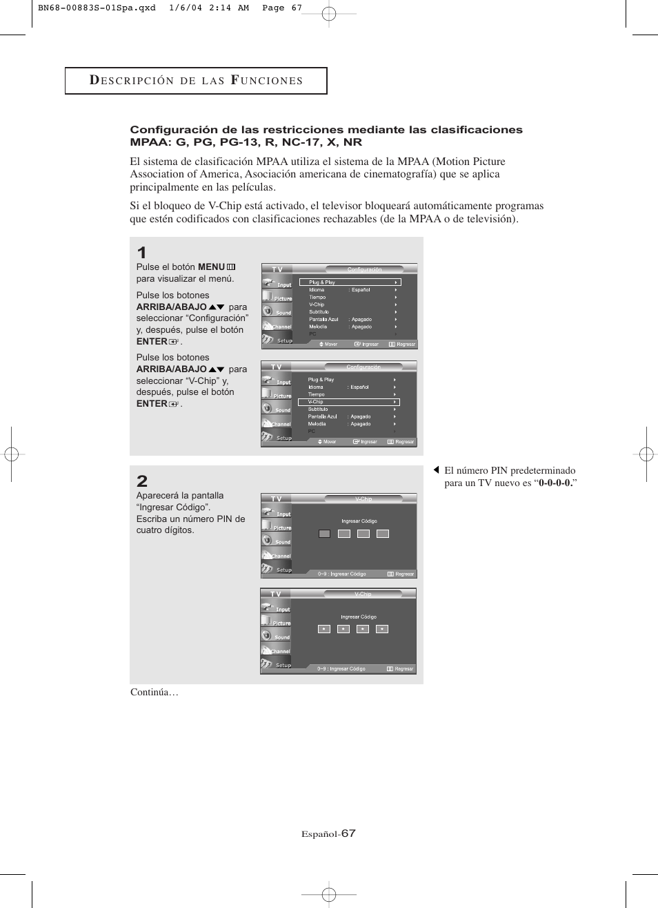 Samsung LNR238WXCX-XAA User Manual | Page 244 / 258