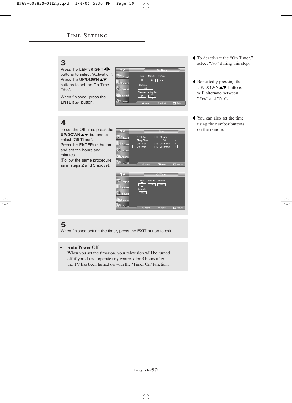 Samsung LNR238WXCX-XAA User Manual | Page 64 / 258