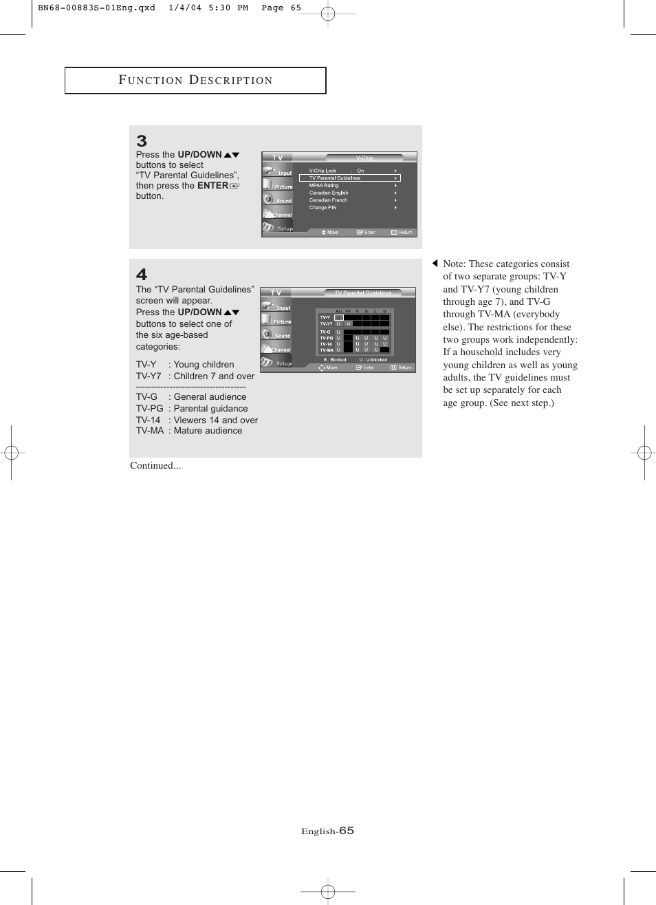 Samsung LNR238WXCX-XAA User Manual | Page 70 / 258