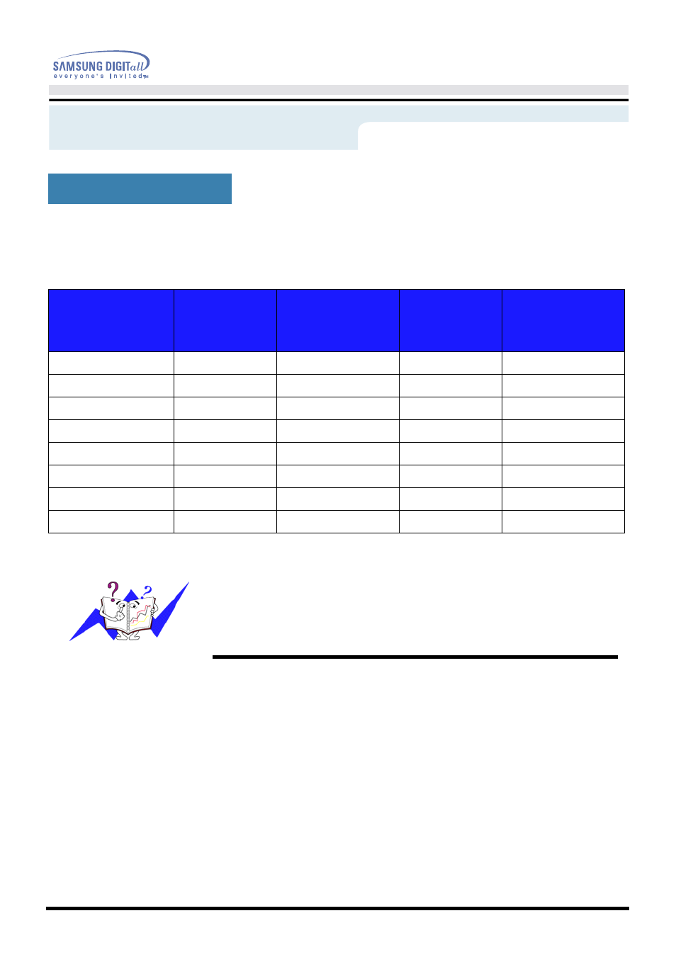 Specifications, User’s manual 60 | Samsung AQ17ISBUC-EDC User Manual | Page 62 / 74