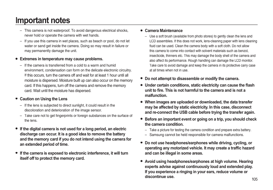 Samsung EC-I85ZZBBA-AU User Manual | Page 105 / 130