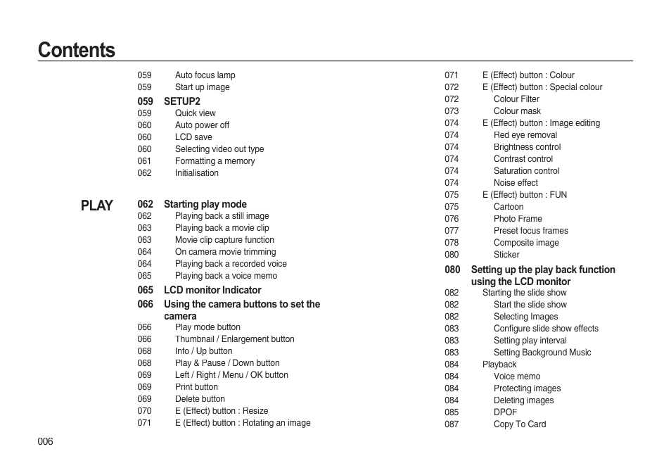 Samsung EC-I85ZZBBA-AU User Manual | Page 6 / 130