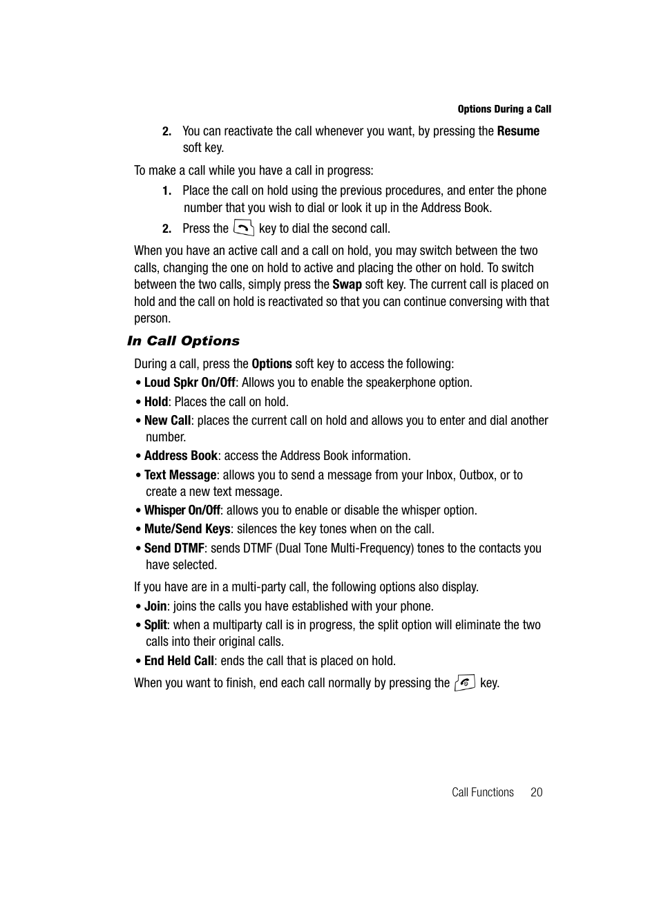 Samsung SGH-A117ZKCATT User Manual | Page 23 / 92
