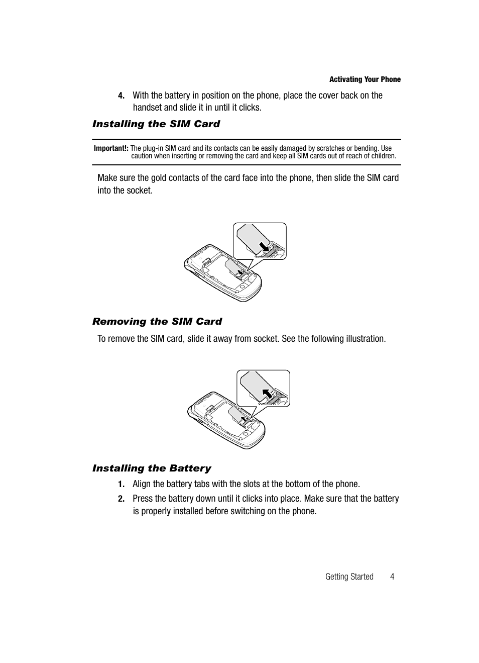 Samsung SGH-A117ZKCATT User Manual | Page 7 / 92