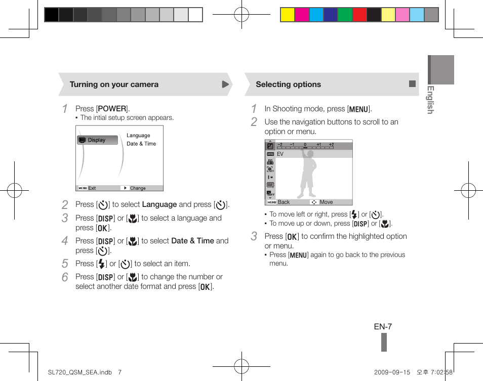 Samsung EC-SL720ZBPBUS User Manual | Page 7 / 24