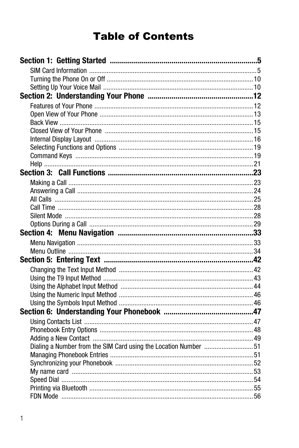 Samsung SGH-T819CNATMB User Manual | Page 4 / 186