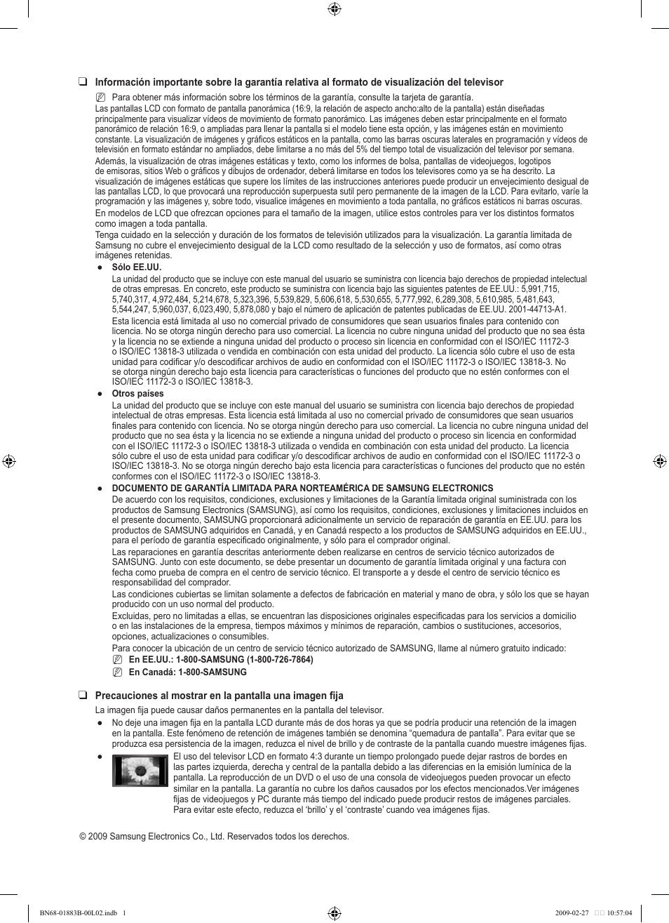 Samsung LN40B540P8FUZA User Manual | Page 46 / 89