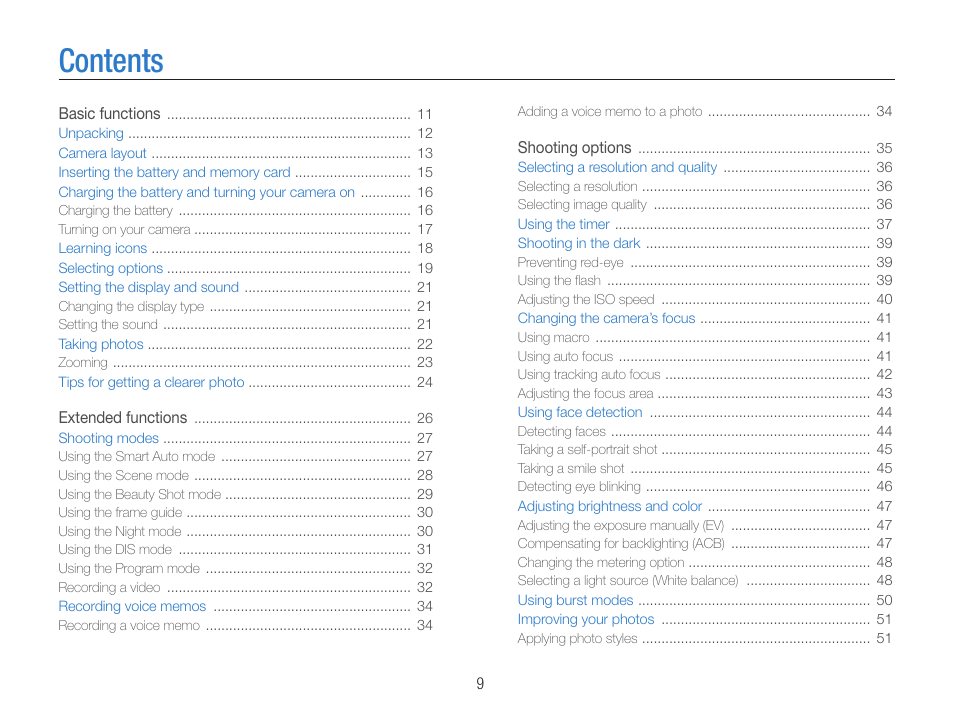 Samsung EC-PL90ZZBPAUS User Manual | Page 10 / 99