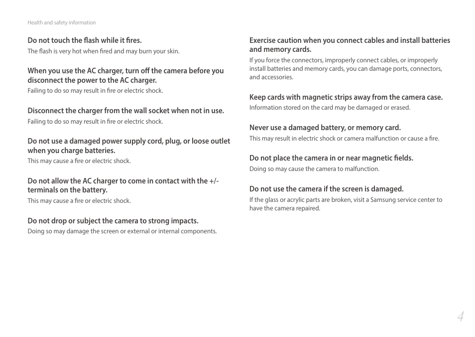 Samsung EV-NX300MBSTUS User Manual | Page 5 / 203
