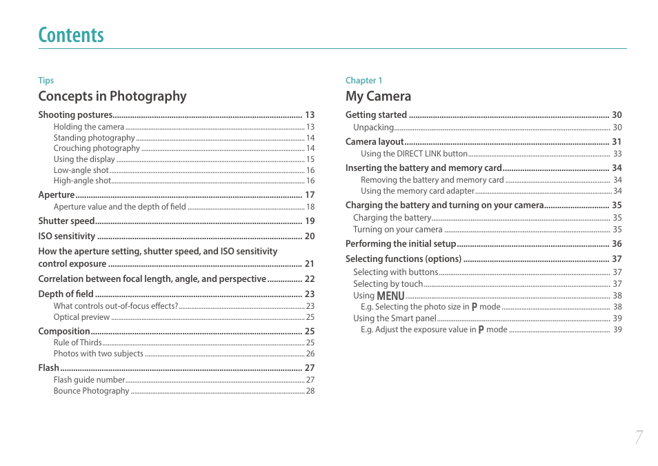 Samsung EV-NX300MBSTUS User Manual | Page 8 / 203