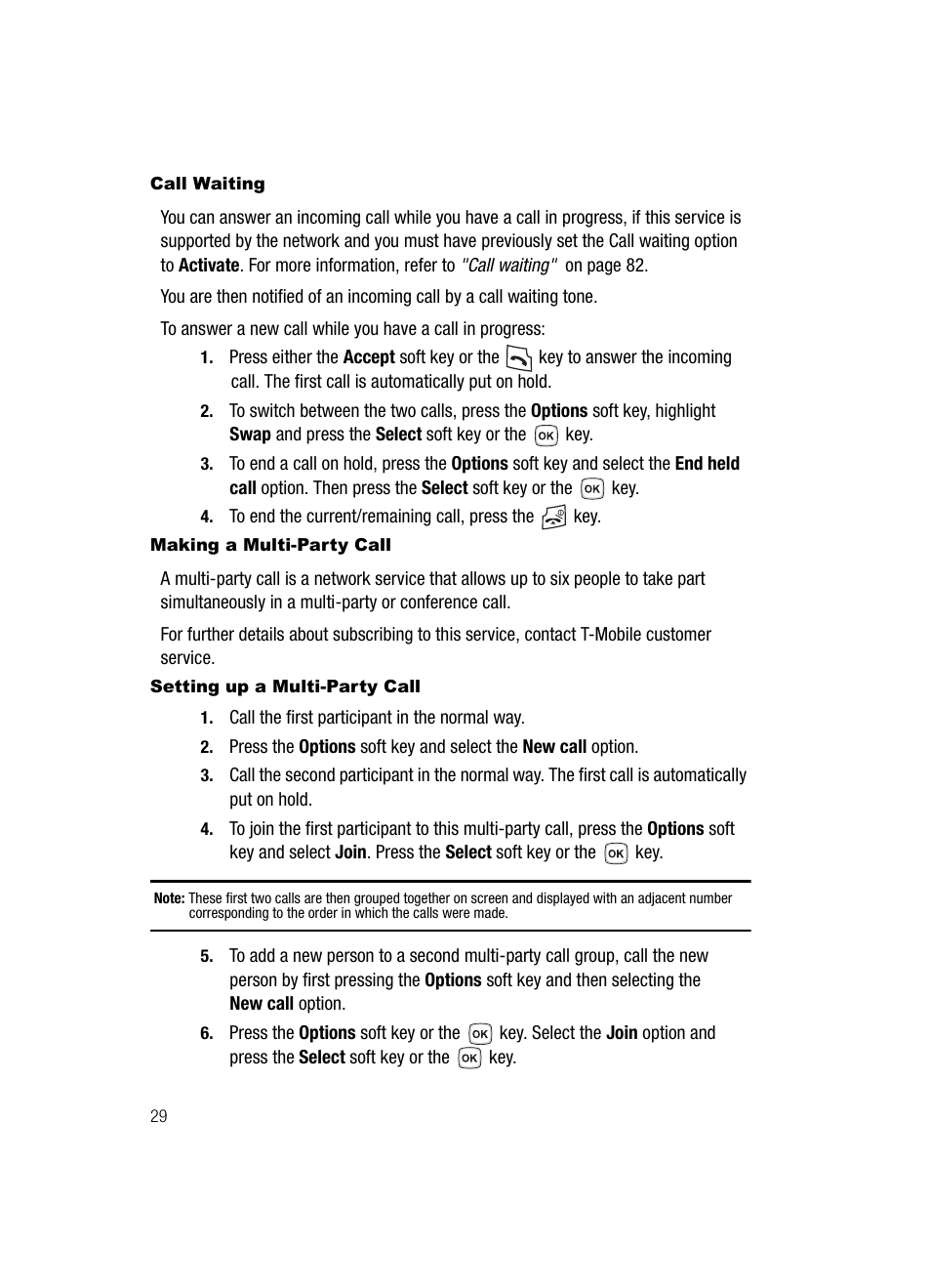 Samsung SGH-T329NSBTMB User Manual | Page 32 / 143