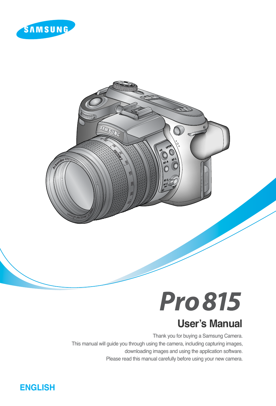 Samsung EC-PR815BBA-US User Manual | 164 pages