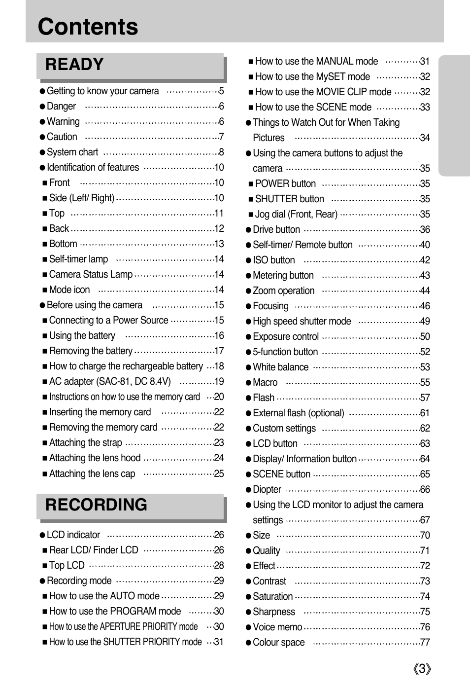 Samsung EC-PR815BBA-US User Manual | Page 3 / 164