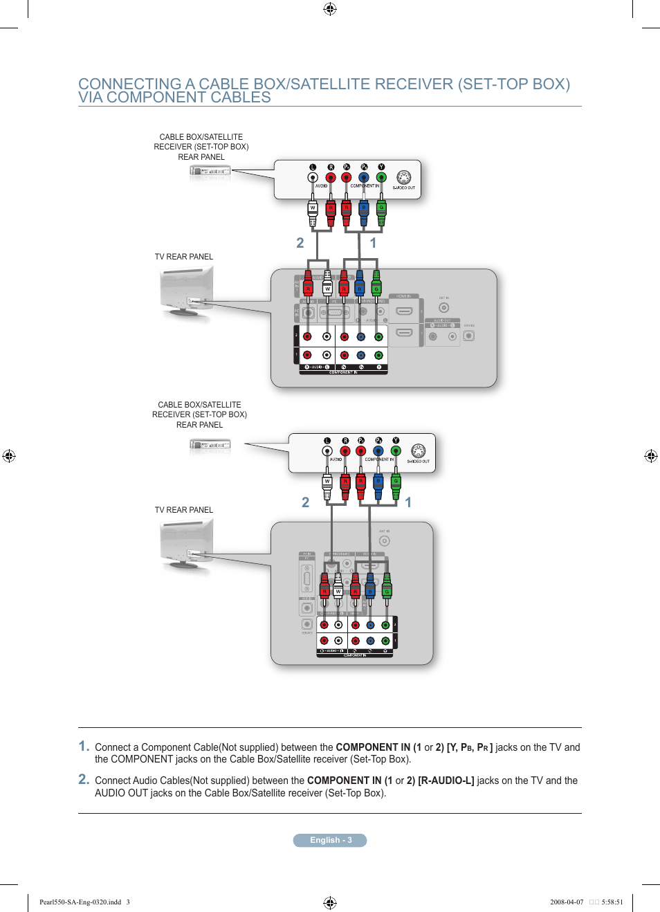 Samsung LN40A450C1XZD User Manual | Page 4 / 7