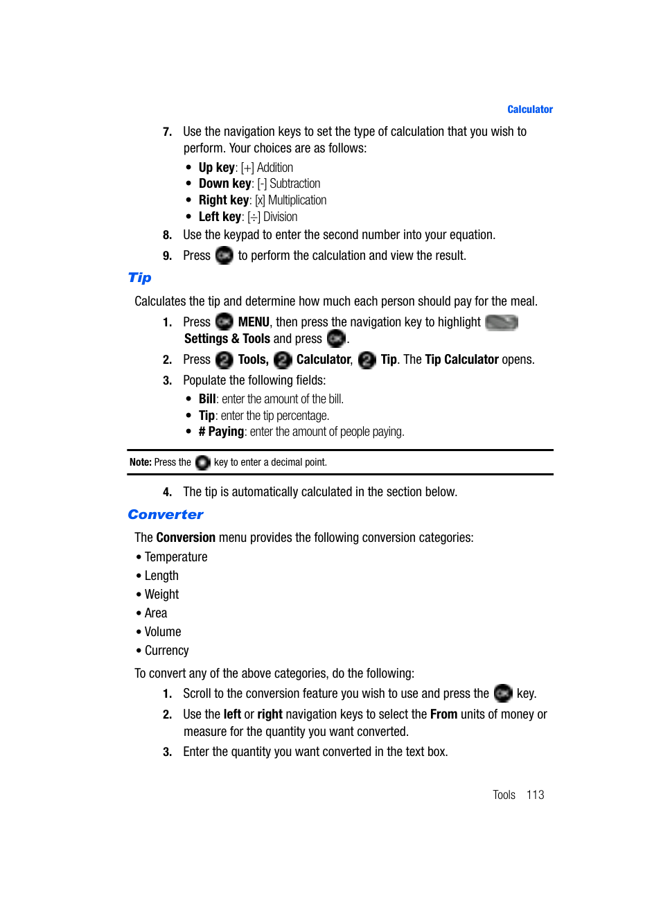 Samsung SCH-U620ZKAVZW User Manual | Page 113 / 150