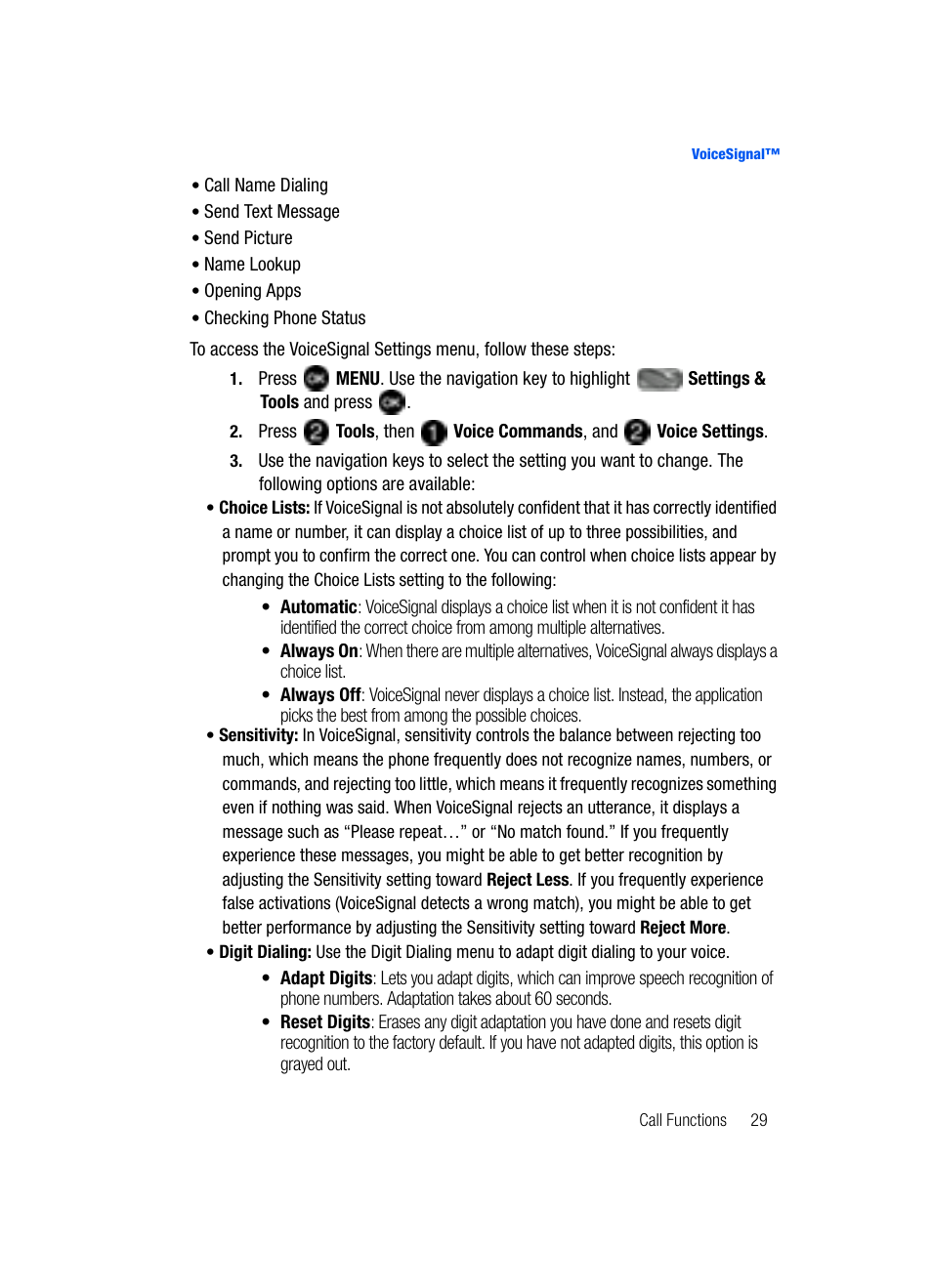 Samsung SCH-U620ZKAVZW User Manual | Page 29 / 150