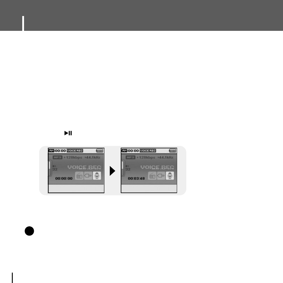 Recording voice | Samsung YH-J70JLB-XAC User Manual | Page 38 / 76