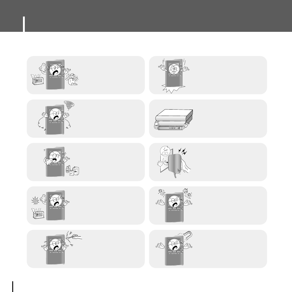 Safety instructions, Battery charger safety | Samsung YH-J70JLB-XAC User Manual | Page 6 / 76