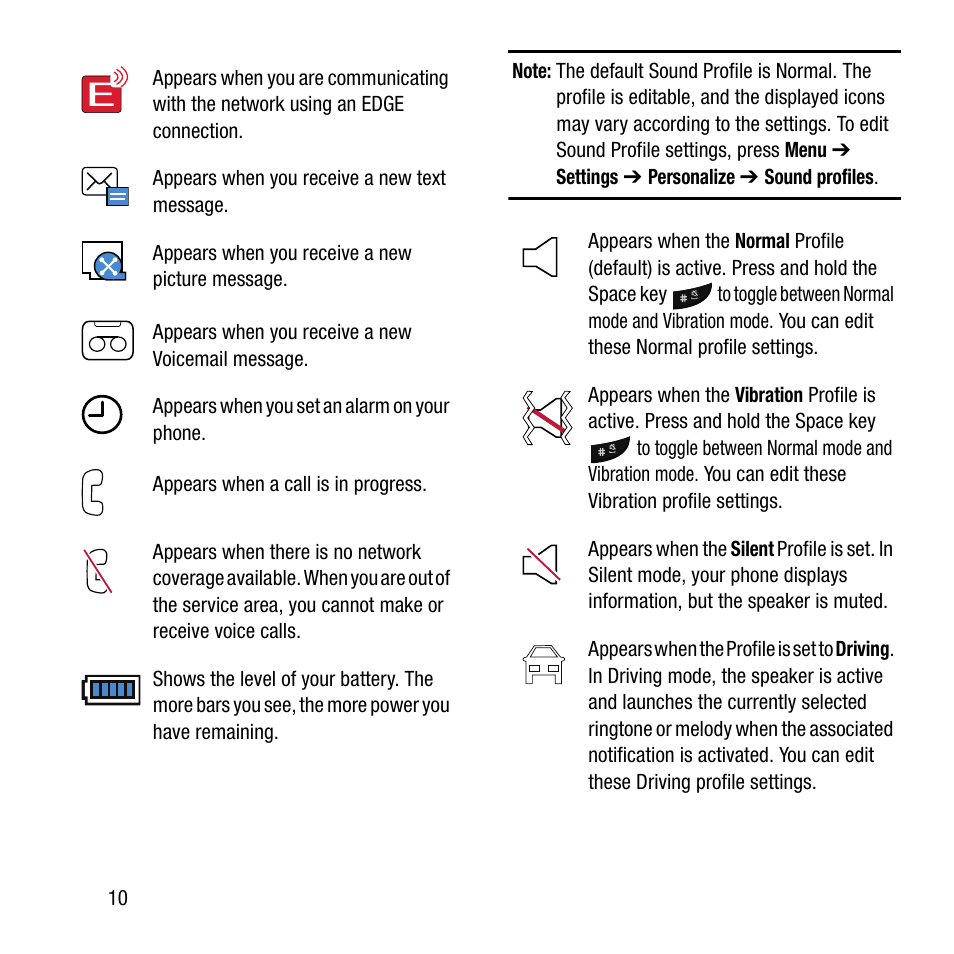 Samsung SGH-T199ZKWTMB User Manual | Page 14 / 106