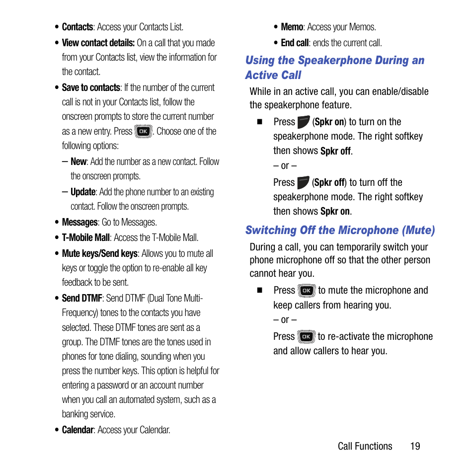 Samsung SGH-T199ZKWTMB User Manual | Page 23 / 106