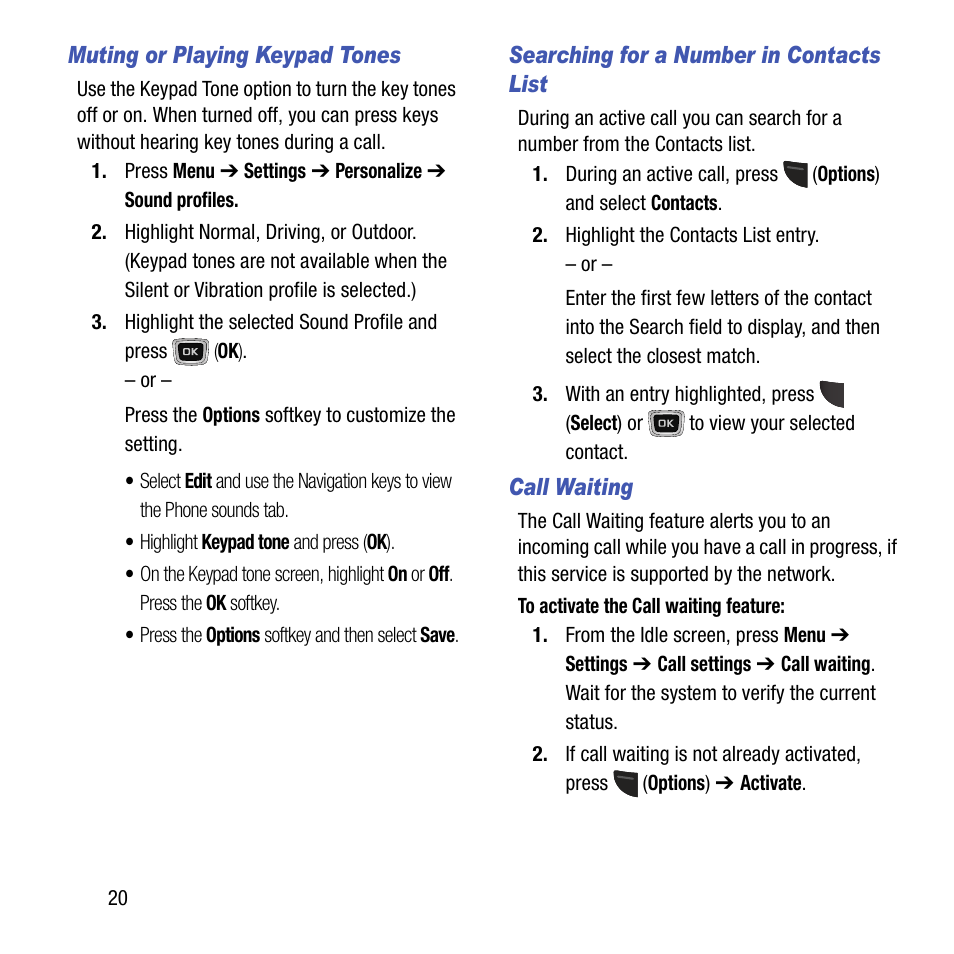 Samsung SGH-T199ZKWTMB User Manual | Page 24 / 106