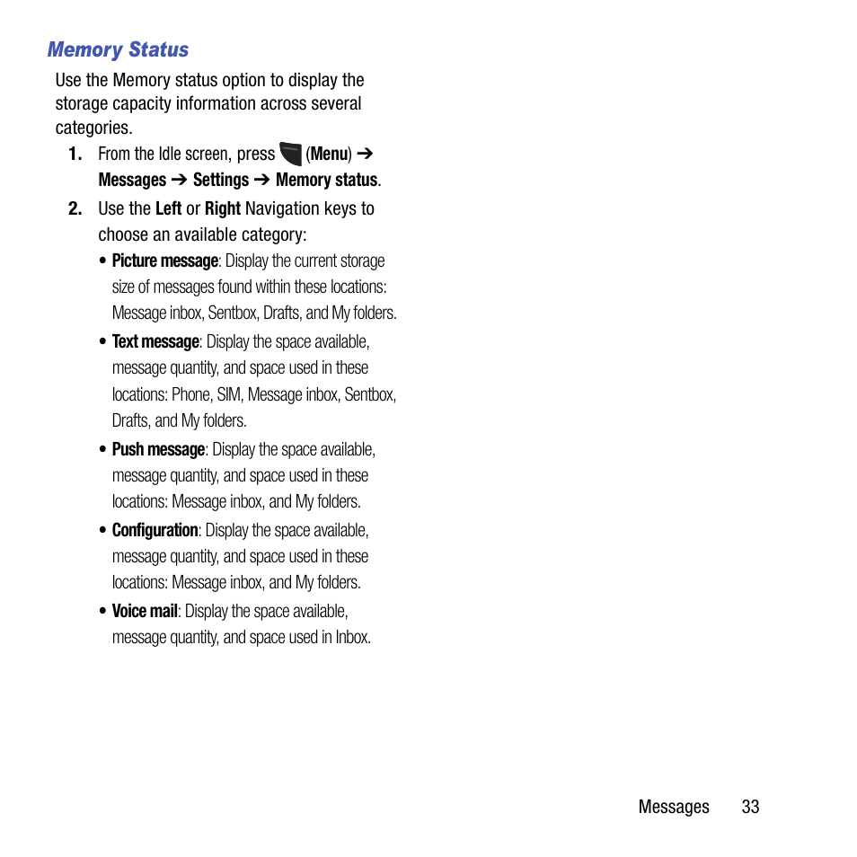 Samsung SGH-T199ZKWTMB User Manual | Page 37 / 106