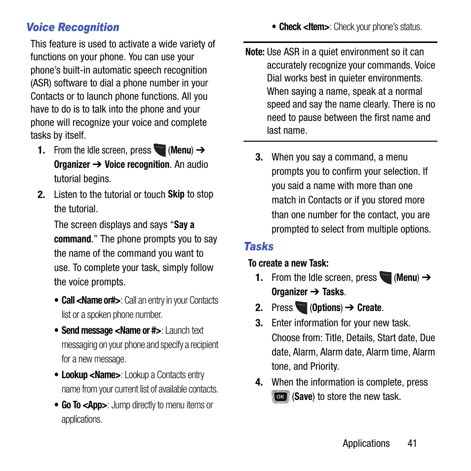 Samsung SGH-T199ZKWTMB User Manual | Page 45 / 106