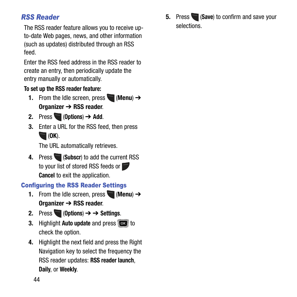 Samsung SGH-T199ZKWTMB User Manual | Page 48 / 106