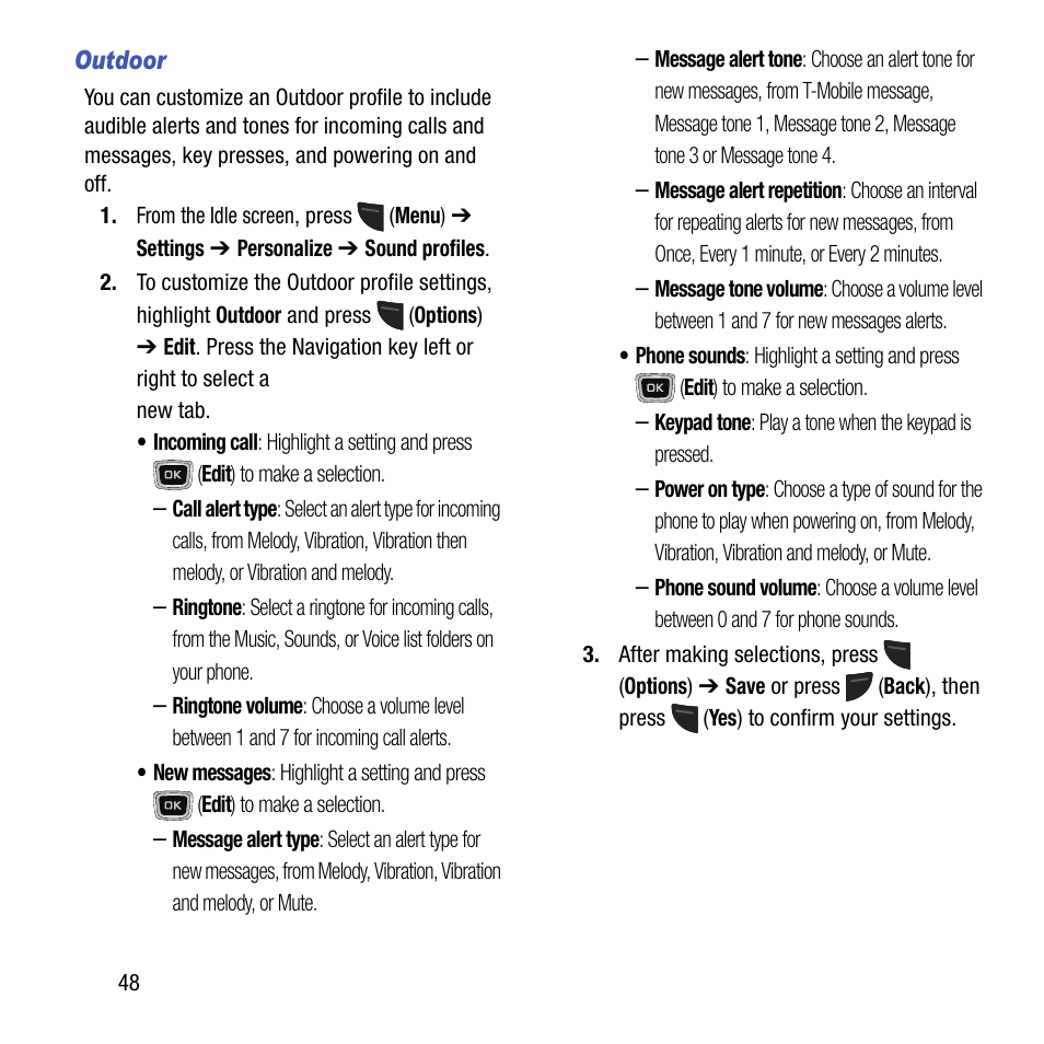 Samsung SGH-T199ZKWTMB User Manual | Page 52 / 106