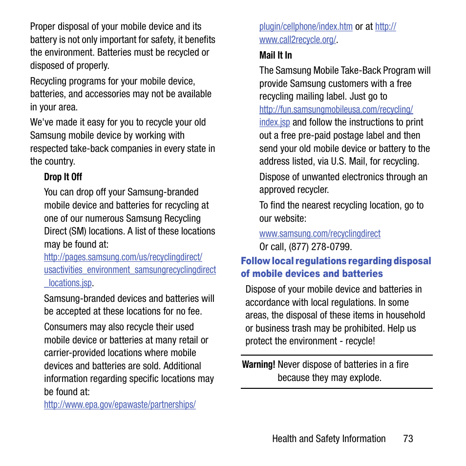 Samsung SGH-T199ZKWTMB User Manual | Page 77 / 106