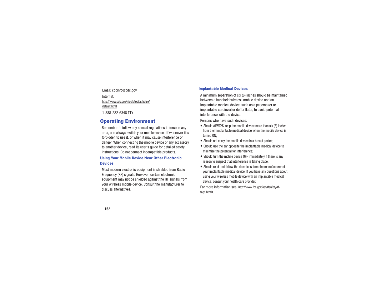 Operating environment | Samsung EK-GC110ZKAXAR User Manual | Page 156 / 177