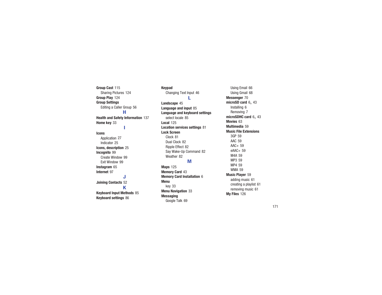 Samsung EK-GC110ZKAXAR User Manual | Page 175 / 177