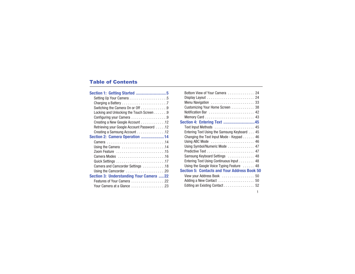 Samsung EK-GC110ZKAXAR User Manual | Page 5 / 177