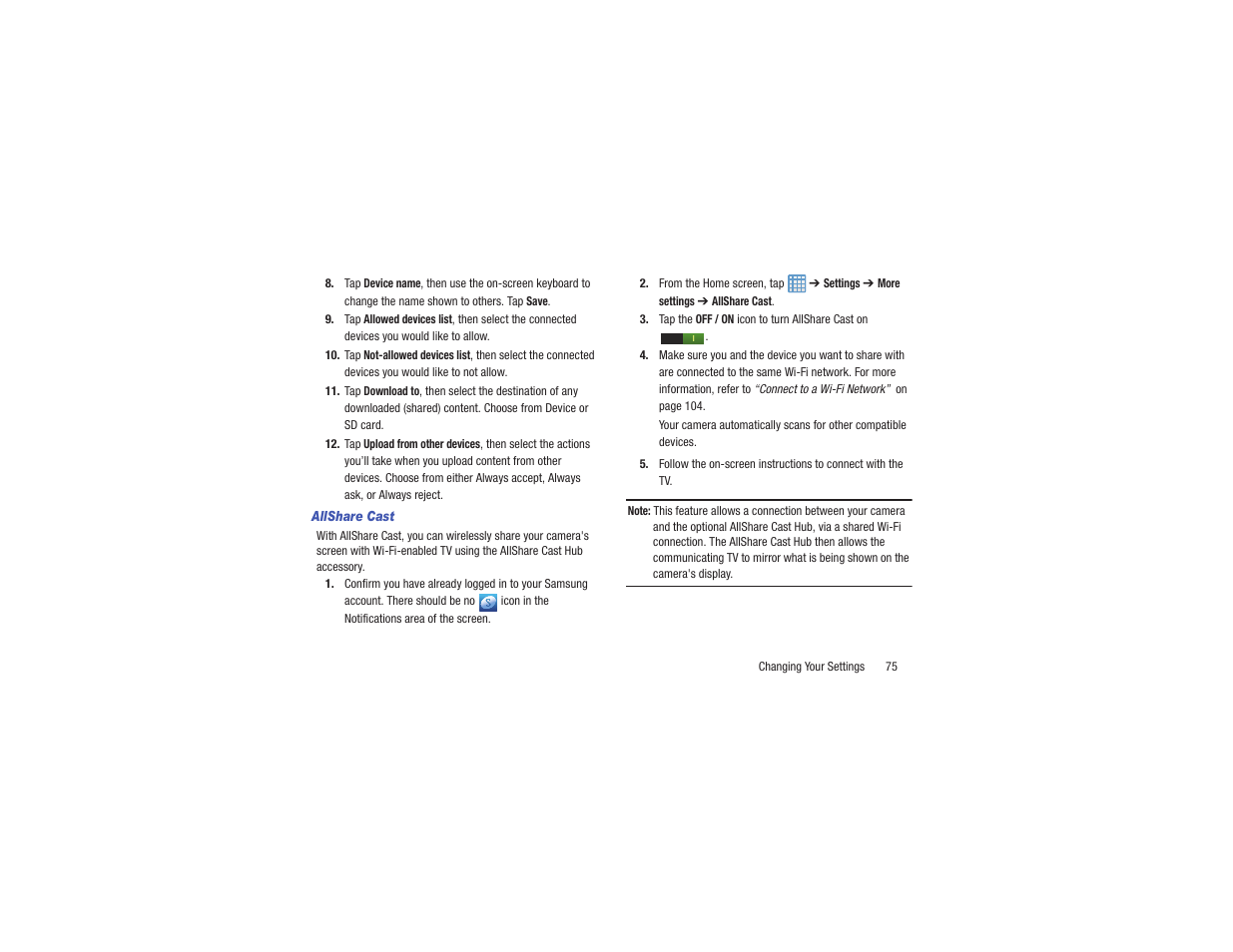 Samsung EK-GC110ZKAXAR User Manual | Page 79 / 177