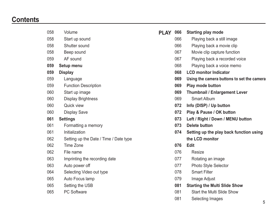 Samsung EC-TL110ZBPBUS User Manual | Page 6 / 109