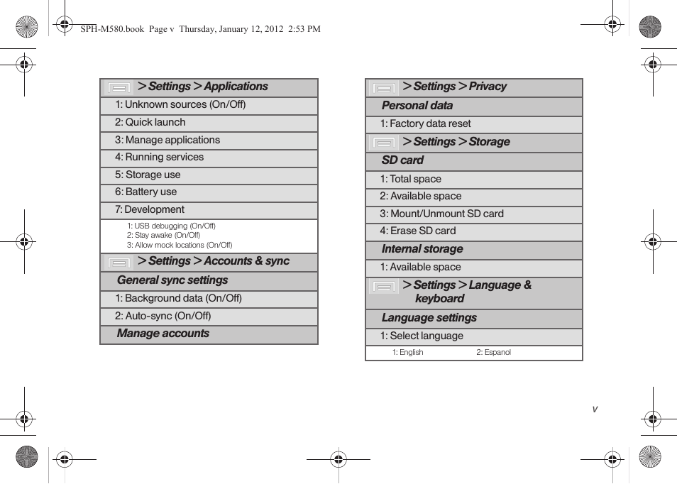 Samsung SPH-M580ZKASPR User Manual | Page 11 / 236