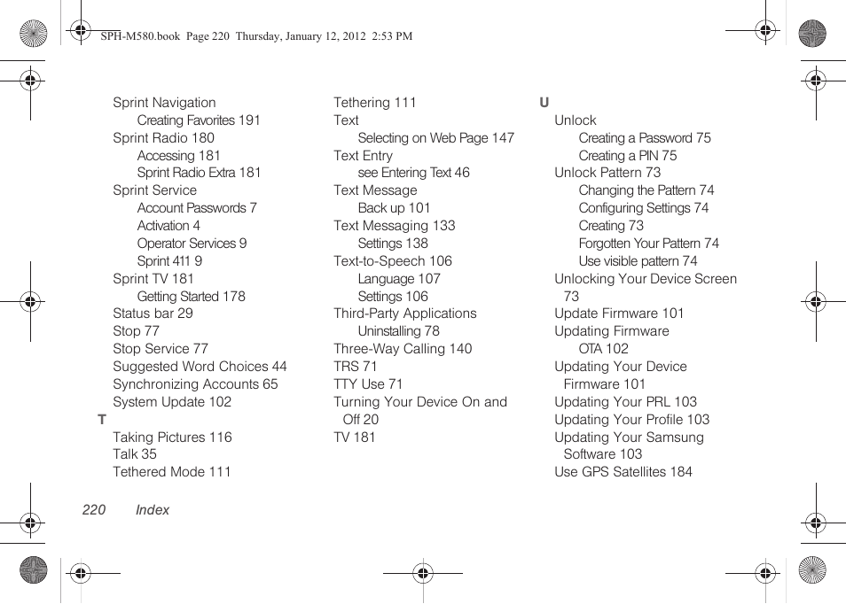 Samsung SPH-M580ZKASPR User Manual | Page 234 / 236