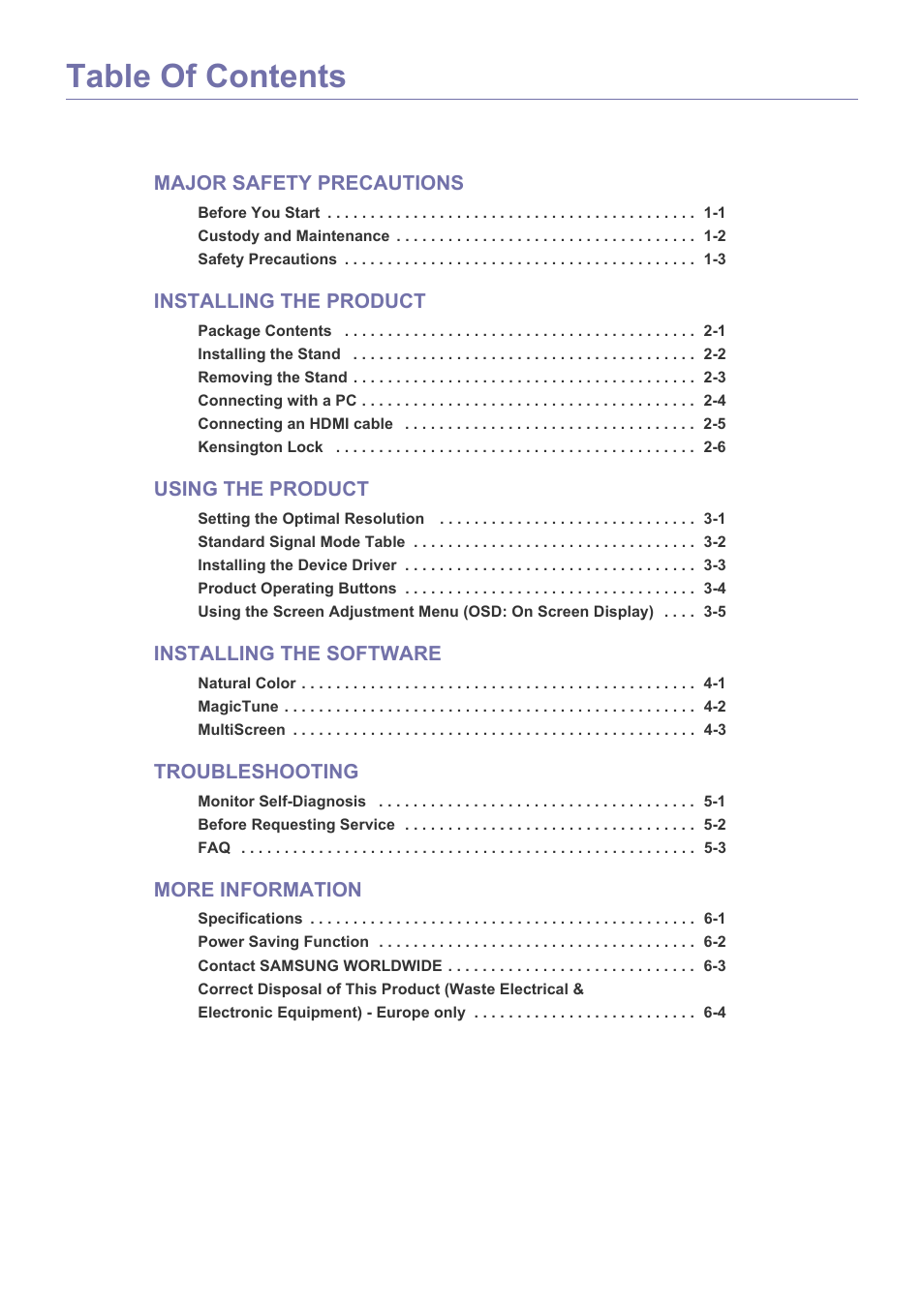 Samsung LS22EFVKUV-ZC User Manual | Page 2 / 43