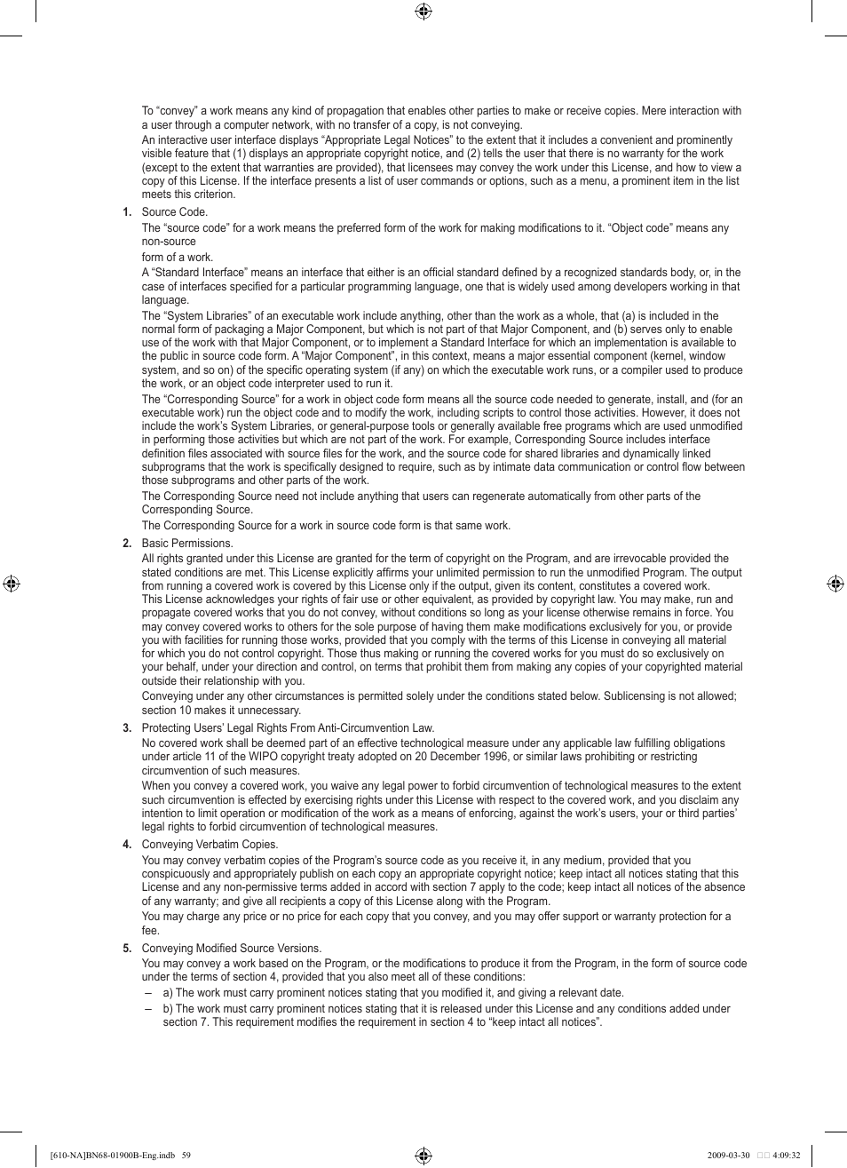 Samsung LN40B610A5FUZA User Manual | Page 61 / 131