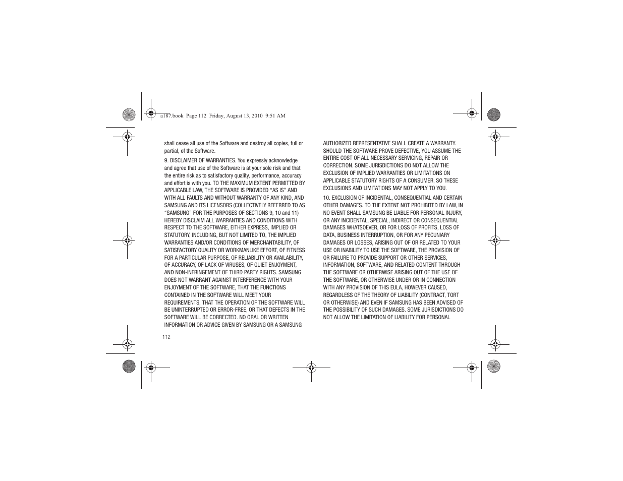 Samsung SGH-A187ZBCATT User Manual | Page 116 / 123