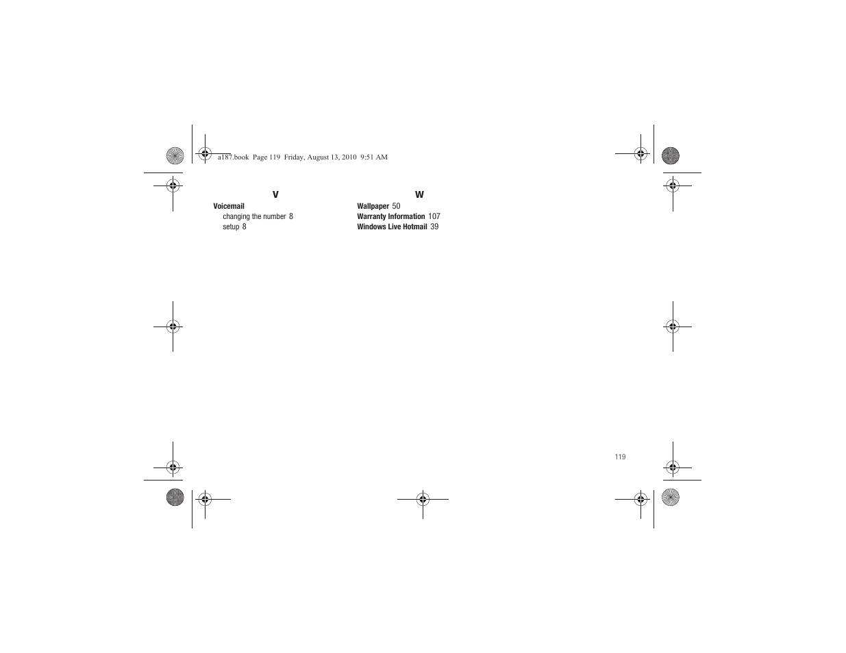 Samsung SGH-A187ZBCATT User Manual | Page 123 / 123