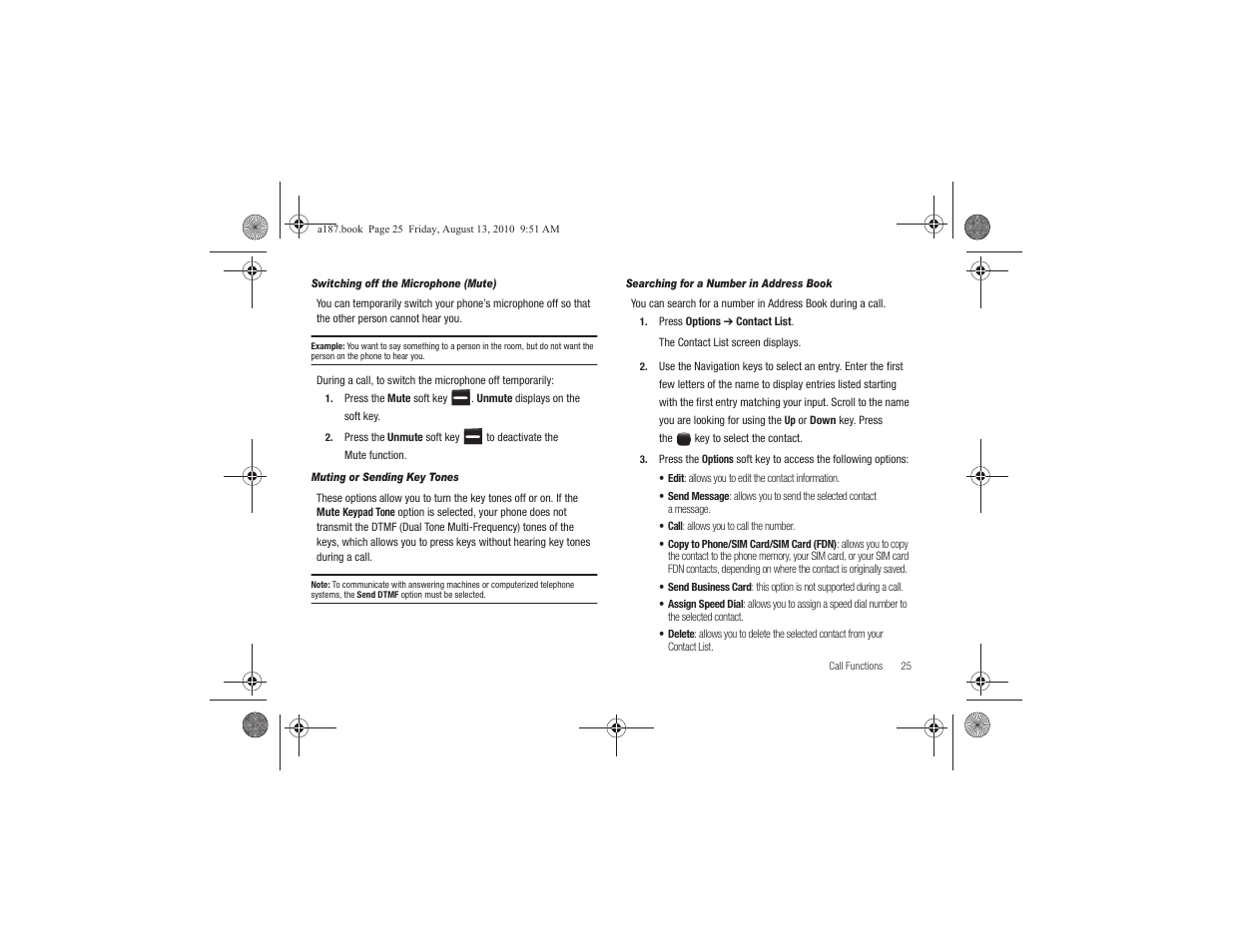 Samsung SGH-A187ZBCATT User Manual | Page 29 / 123