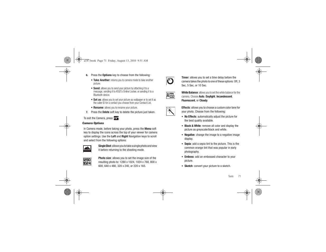 Samsung SGH-A187ZBCATT User Manual | Page 75 / 123