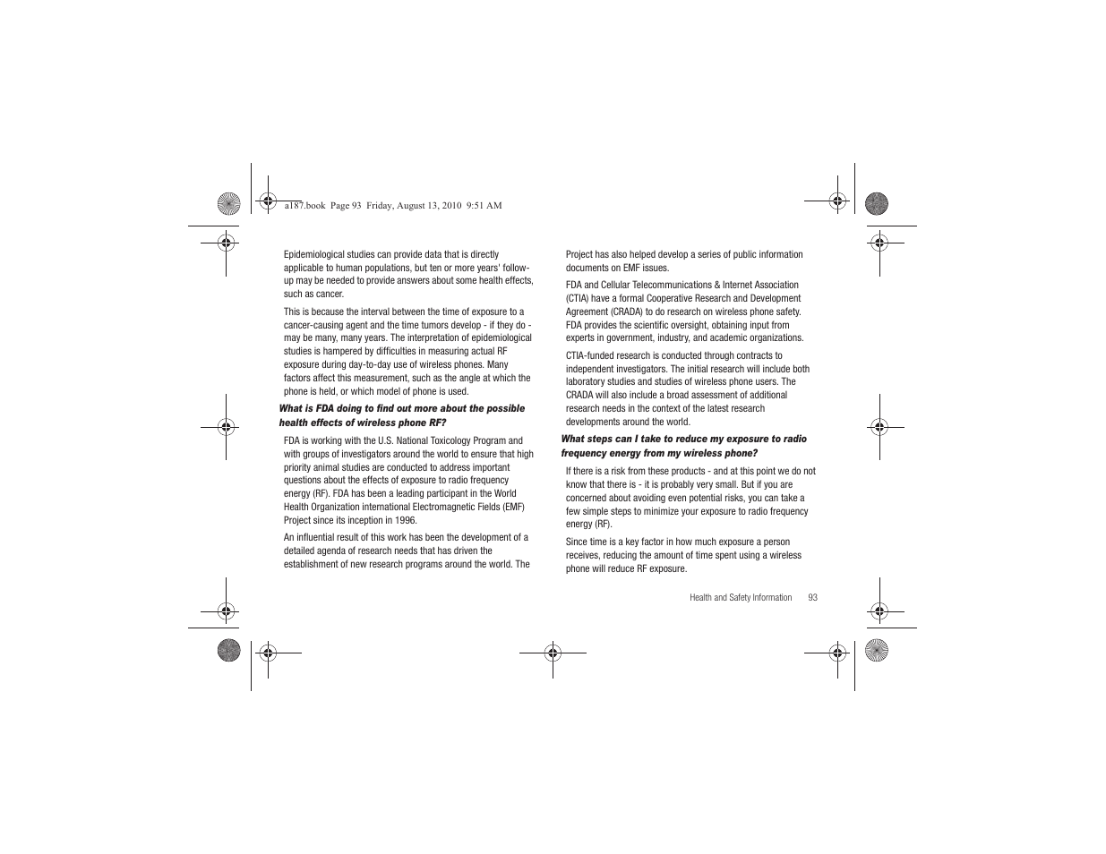 Samsung SGH-A187ZBCATT User Manual | Page 97 / 123