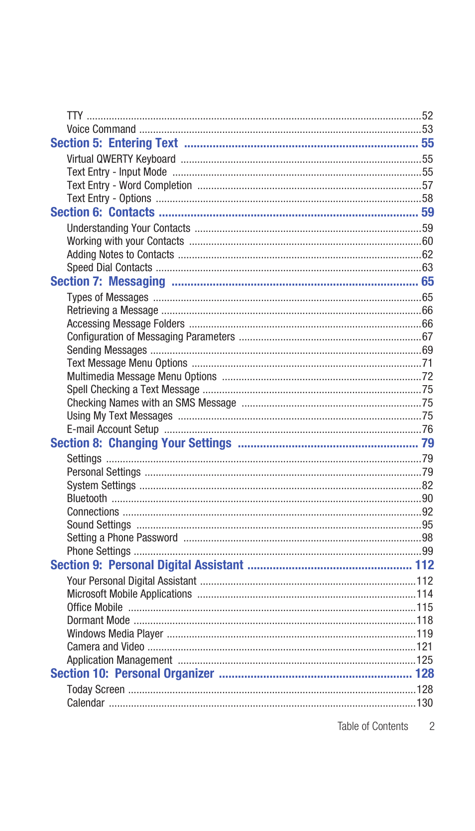 Samsung SCH-I770HAAVZW User Manual | Page 5 / 203