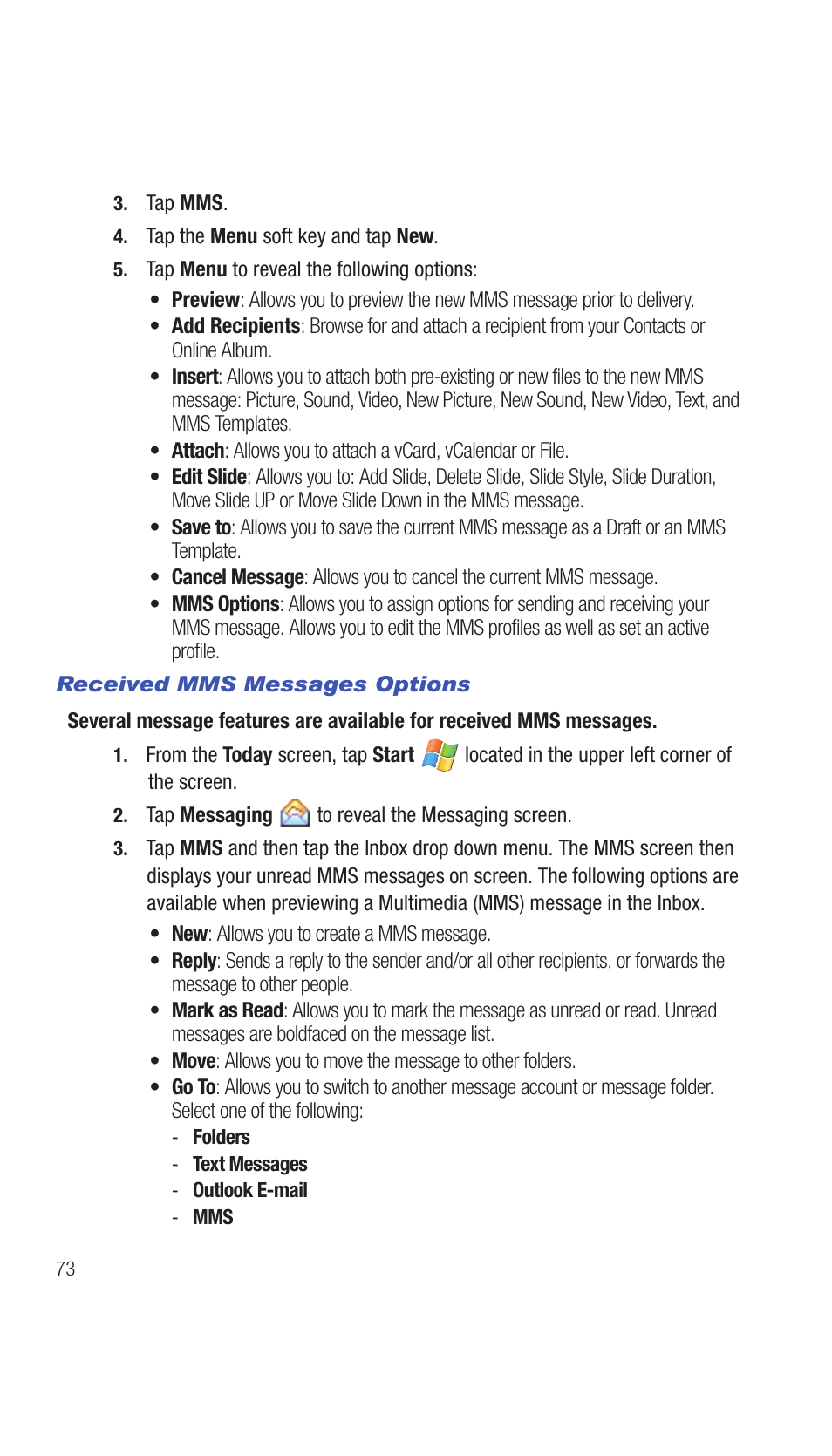 Samsung SCH-I770HAAVZW User Manual | Page 76 / 203