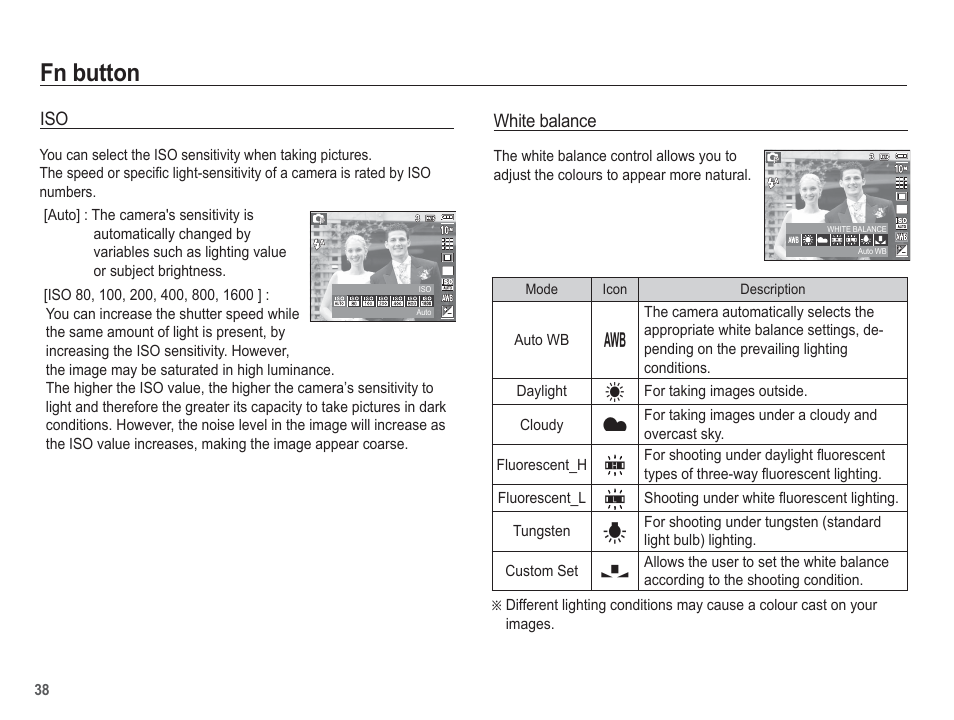 Fn button | Samsung EC-BL103RBC-US User Manual | Page 39 / 98